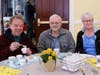 Selectman, Pete Peterson, Lion Dan Nye and his wife Carol