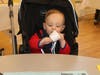 One of the younger Chowderfest patrons