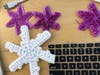 Students were able to code their name onto a 3D printed snowflake at one of the stations at the Hour of Code Event.