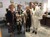"100 year old"  Nurse Schiemer, Mrs. DiGregorio, Principal Caulfield and Mrs. Reddy
