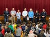Principal Grenham, Jim James, Kristine Lilly, Jim Kuehl, Elizabeth Burnham, Officer Manganello, Officer Wade