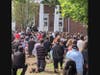 All kneeling in silence for 8 minutes, 46 seconds in honor of George Floyd