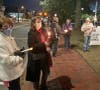 Gathering at Medfield Town House lawn