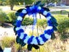 Wreath placed beside Sgt. Daniel McCarthy's Memorial