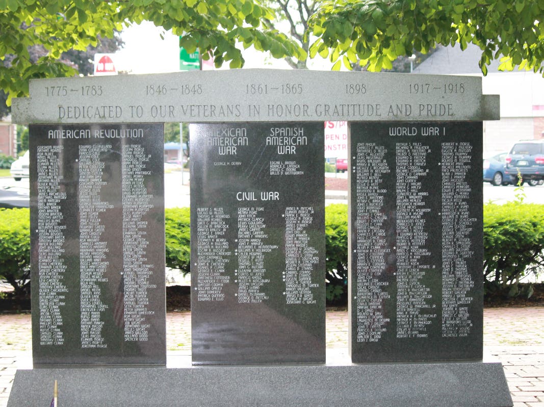 Civil War Monument at Baxter Park