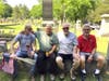 Classmates since 1st grade (Left to right):  David Sloan (USMC), Kris Magnusen, Kevin Knehr (Army) and Frank Iafolla (USMC).
