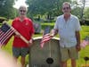 (Left to right):  Frank Iafolla and his cousin, John Chick