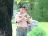 MHS Student Yanni Passis playing Taps.