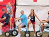 From left: Sam Palmer, Krista Anderson, Dennis Folan, Ella Pezzullo and Jackson Foscaldo at the Party in the Park on June 5.