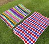 Knitted Lap Blankets by Ann Thompson