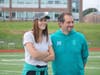 Maddy Howard with Coach Lafrancesca