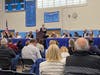Town Moderator announced the Voting Results