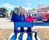 Left to right:  Louis Scaramuzzo, Sue Harman and Leeann Bravo