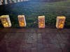 Luminary Bags honoring Veterans at Baxter Park