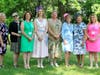 Hannah Adams Woman's Club members: Peg Doyle, Patricia Golden, Julie Layden, Theresa Knapp, Pam Heide, Nancy Jones, Claudette O'Brien, Martha Colabella. Missing from the photo are Gayle Manning and Kelly Scobbo. 
