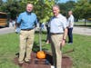 Bob Meaney and Selectman Pete Peterson