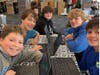 Blake Middle School eighth grade students participate in Hour of Code activities. 