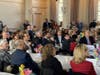 Tri-County superintendents, school committee members and representatives from the legislative delegations for the Tri-County communities attended a Legislative Breakfast on March 3 at Newton City Hall.