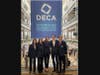 Five members of the Medfield High School DECA chapter competed at the DECA
International Career Development Conference in Orlando from April 22-26. From left: Tamlyn Shu, Zina Avagyan, Kathryn Buckley, Andre Leger and Kenny Manning.