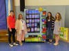 Left to right:  Katie Morray (MCPE Board), Holli Caulfield (Wheelock Principal), Liz Brothers and Liz Whitcher (MCPE Board)