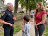 MPD Chief Guerette mingling at the MEMO Concert