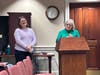 Kathy Thompson and Rep. Denise Garlick