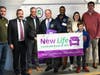 (L-R) Among those attending were Rich Purnell, Executive Dir.,    Rep. Paul McMurtry, Doug Marshall, Co-Founder, Rep. John Rogers, Rep. Marcus Vaughn, Amanda Hartley, Volunteer and Operations Manager, Rep. William Driscoll and Rep. Edward Phillips