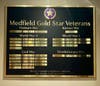Medfield Gold Star Veterans Plaque