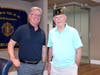 (left to right) Aura at Medfield owner, Bill Lane with Former Legion Commander, Dave Conners