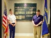 Legion Post Commander, Bob Tannler with Former Post Commander, Lee Tredway