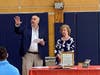 Eric Ormberg with June Doucette-Burr
