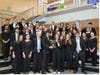 The Medfield High School Orchestra earned a gold medal at the Massachusetts Instrumental and Choral Conductors Association State Festival on April 4.