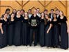 The Medfield High School Jazz Choir won a gold medal at the Massachusetts Association of Jazz Educators Choir Festival on April 12. 