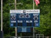 Medfield HS scoreboard at Graduation