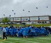 Tossing caps in the air!