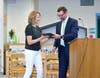 Sharon Skerry with Dr. Marsden