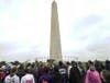 Thomas Blake Middle School made a stop at the Washington Monument during their trip to the nation’s capital in late May.
