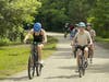 The Eighth Grade Bike Trip, which took place during the last three school days in May, took groups of Thomas Blake Middle School students on an eight-mile adventure that lasted approximately half of a school day, visiting municipal departments throughout 