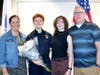 FF/EMT Caroline Conlin with her family