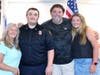 FF/Paramedic Bret Matthews with his family