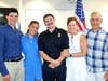 FF/Paramedic Nick Novitch with his family
