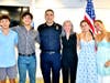 FF/EMT Mike Murphy with his family