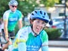 Pan Mass Rider in Medfield Center