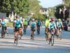 Pan Mass Riders in Medfield Center