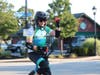 Unicycle Rider in Pan Mass Challenge