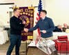 Scout Jack Gargano at Medfield Lions Dinner Meeting
