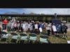 Memorial School Students at "Flip the Switch" Solar Installation