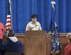 Owen Laut, 8th grader giving the Gettsburg Address