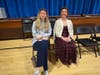 MHS Choral Student, Cassidy Kolovos and UCC Pastor Kayla Hurst