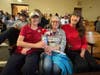Legion Auxiliary member Eileen DeSorgher, Memorial Day Community Rep Martha Moon and Legion Auxiliary member Lisa Donovan